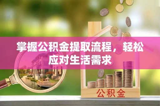 连平掌握公积金提取流程，轻松应对生活需求