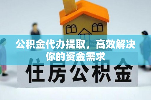 连平公积金代办提取，高效解决你的资金需求